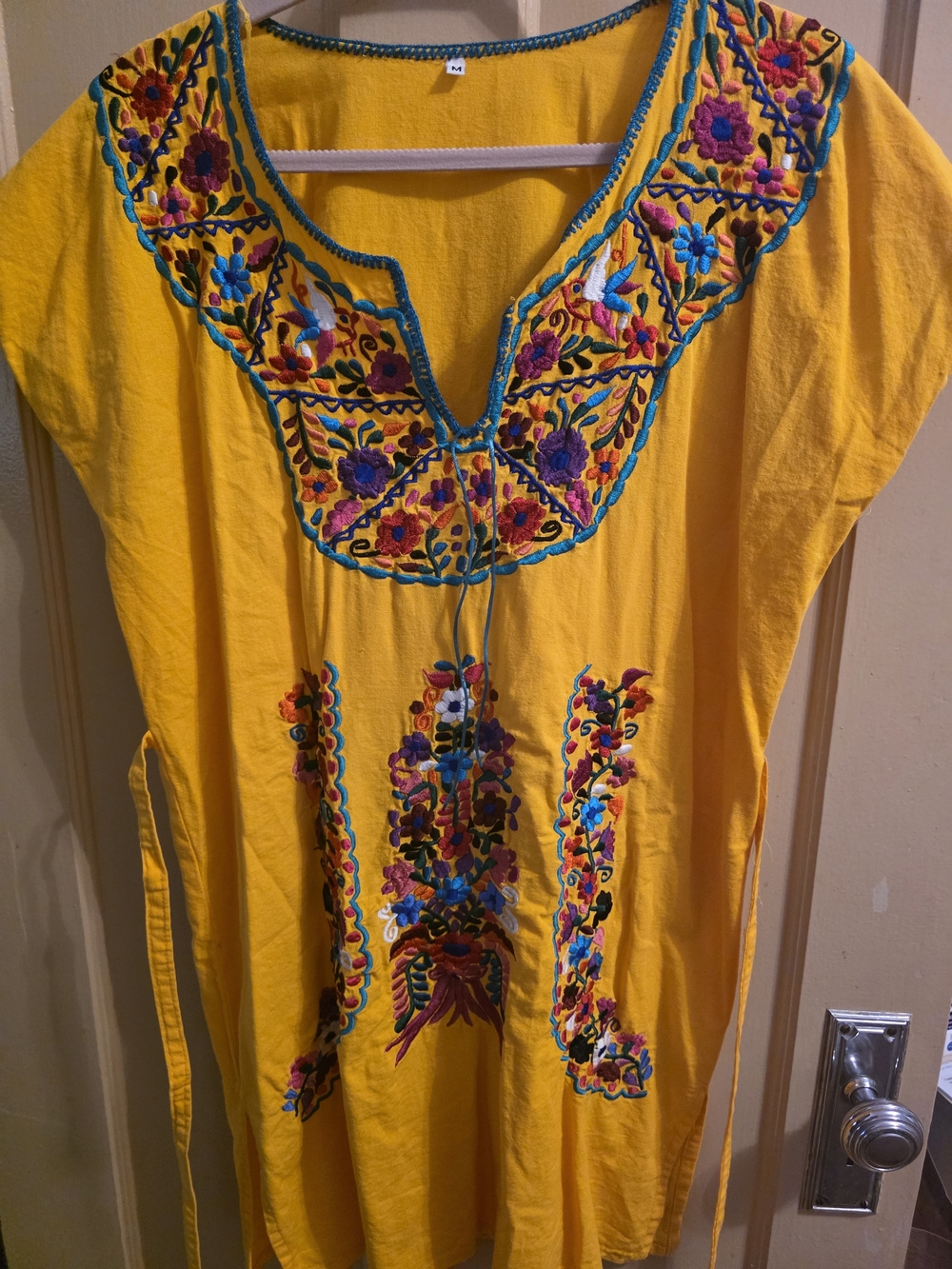 Embroidered Tunic Dress
